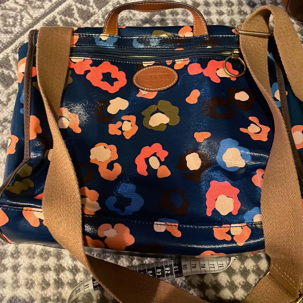 Beautiful Abstract Colorful Fossil Crossbody With… - image 6